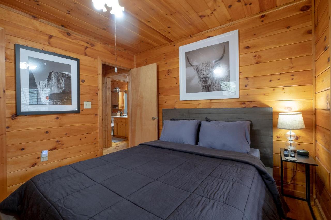 Villa Three Dog Night - Pet-Friendly Cabin With Hot Tub à Blue Ridge Extérieur photo