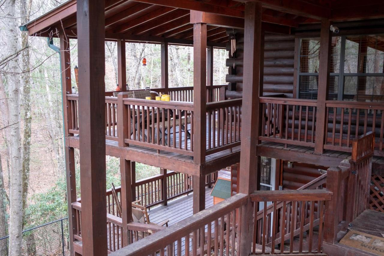 Villa Three Dog Night - Pet-Friendly Cabin With Hot Tub à Blue Ridge Extérieur photo